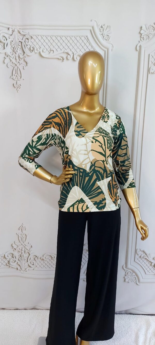 blusa fluity com manga