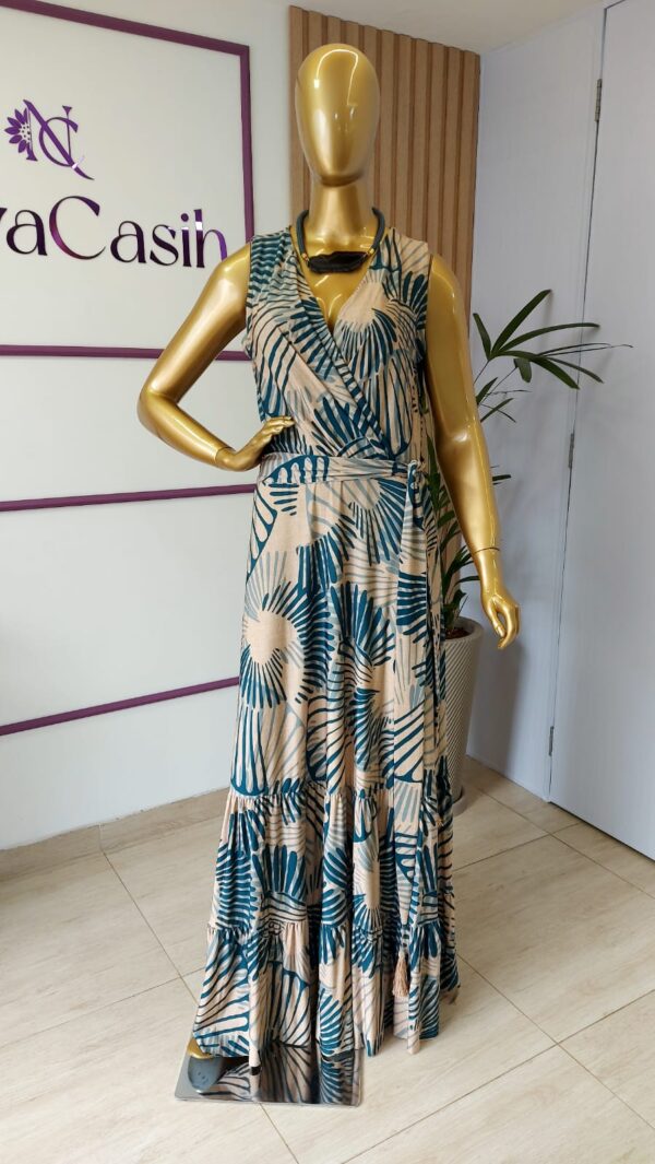 vestido longo look fashion
