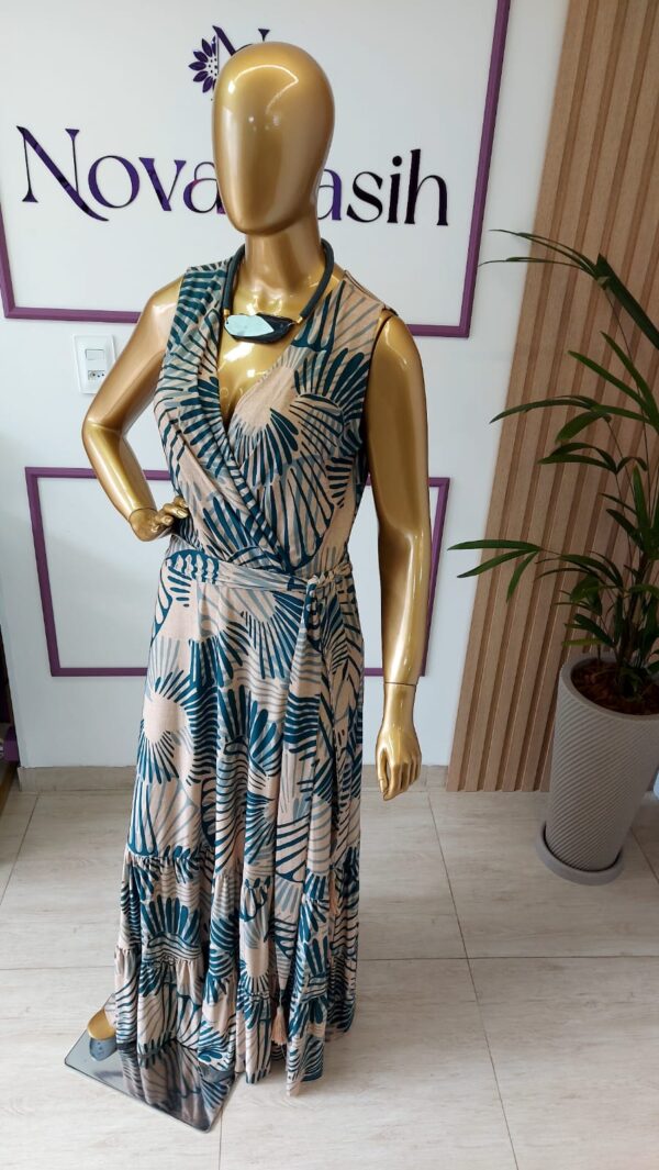 vestido longo look fashion