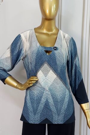blusa com manga fluity fashion