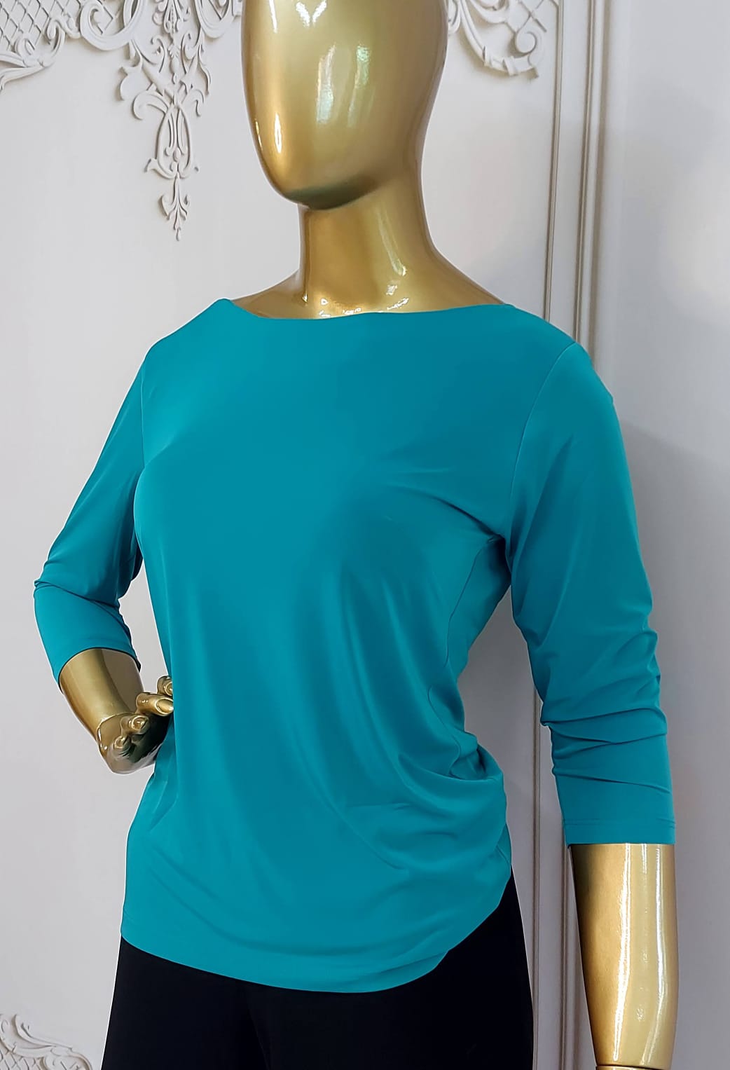 blusa cor lisa fluity fashion