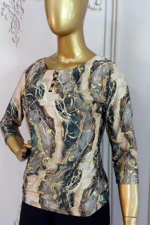 blusa fashion com manga fluity