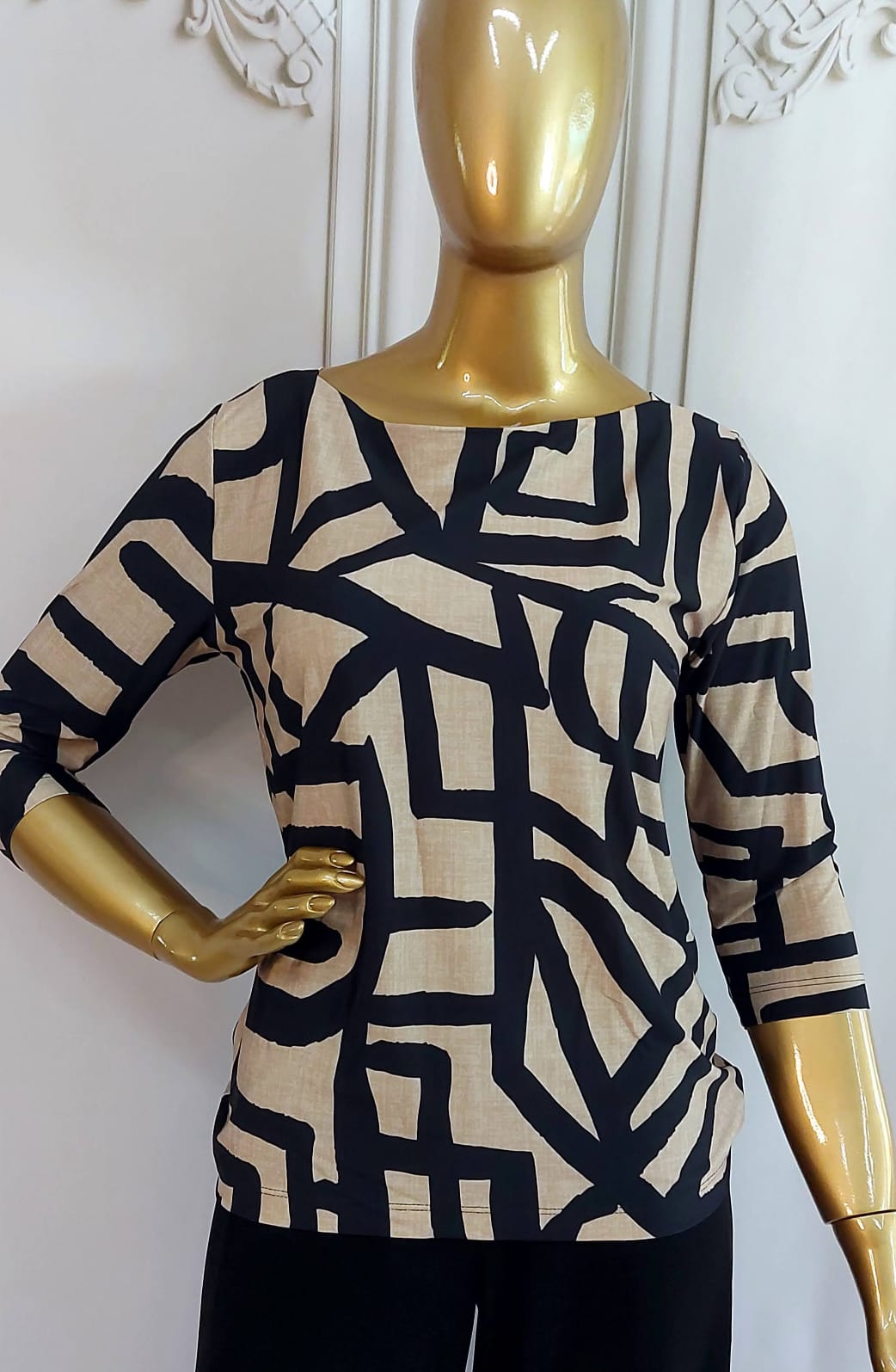 blusa manga fluity