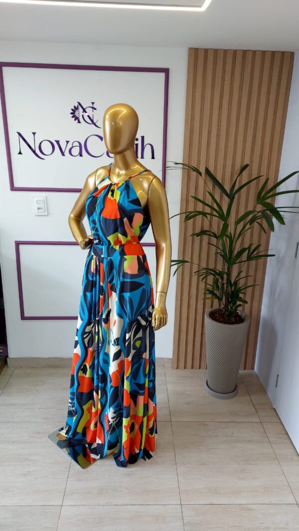 conjunto fashion saia longa fluity