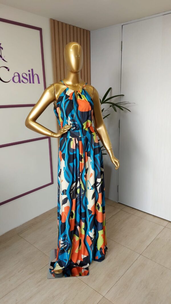 conjunto fashion saia longa fluity