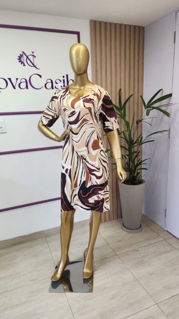 vestido túnica look fashion