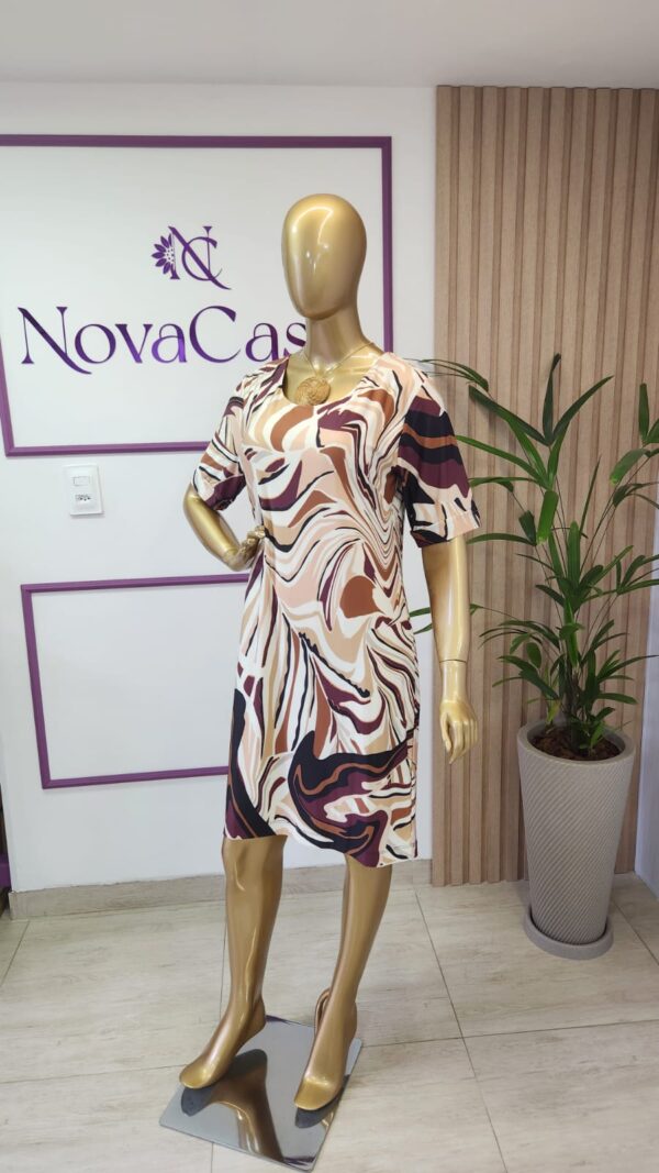 vestido túnica look fashion