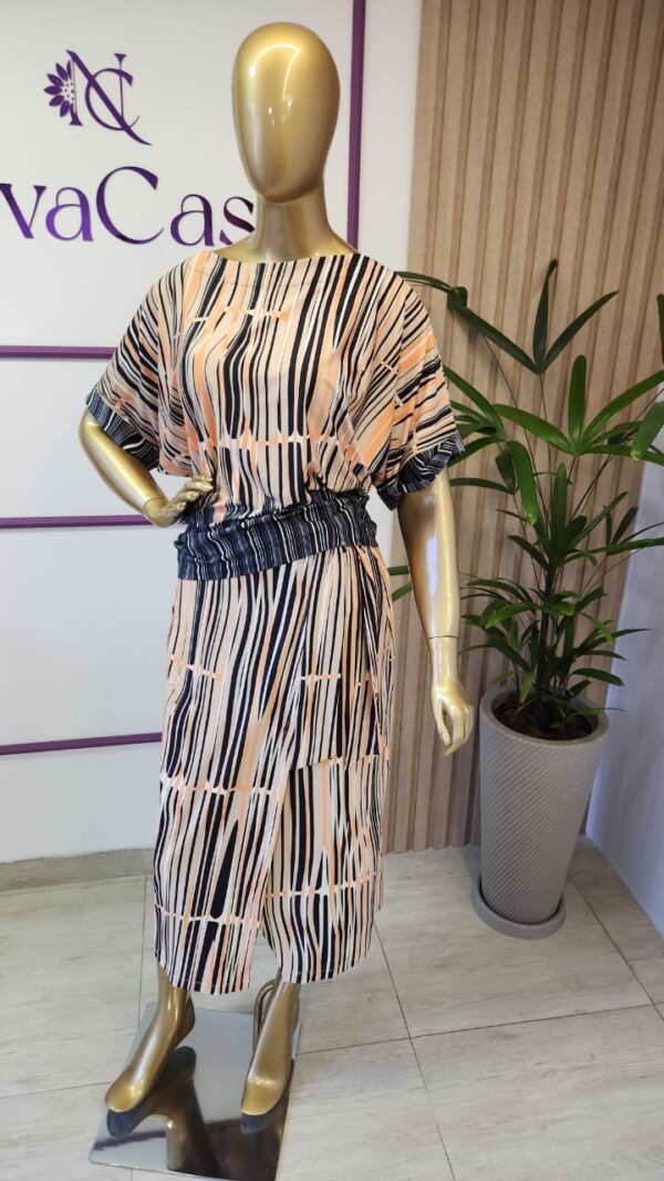 conjunto saia e blusa fluity look feminino