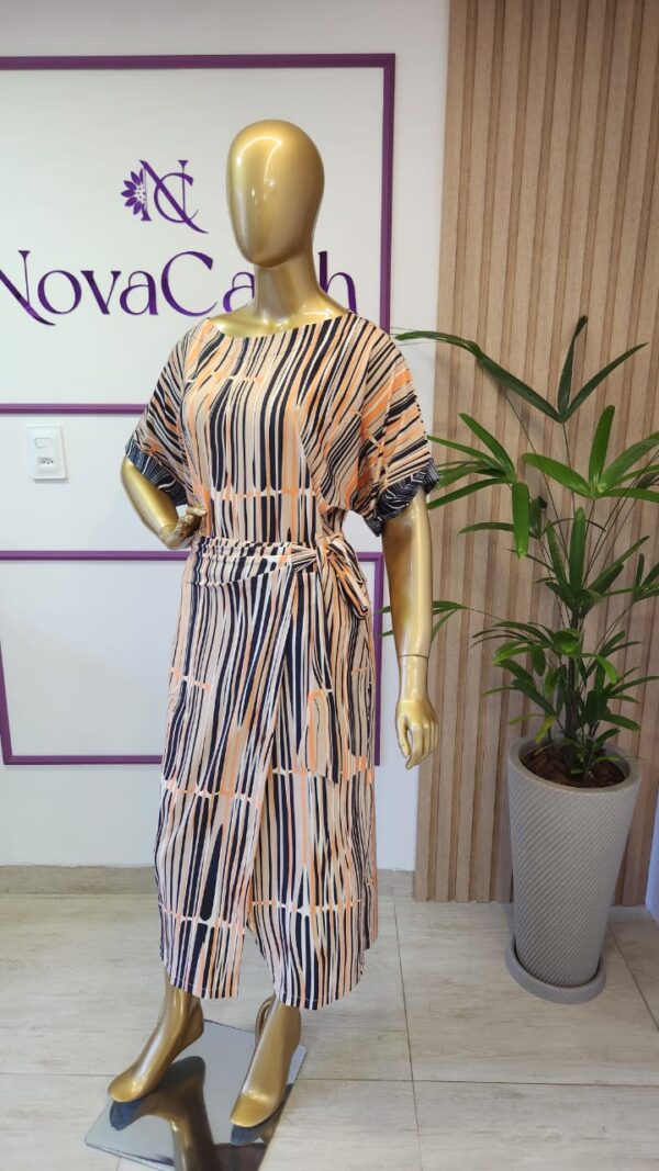 conjunto saia e blusa fluity look feminino