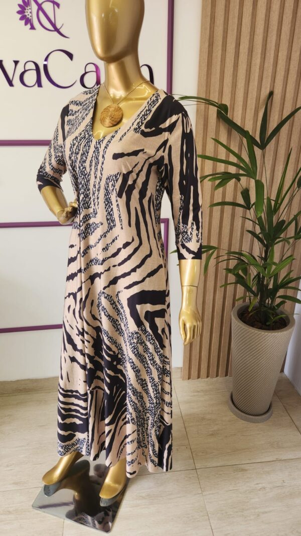 vestido longuete fashion