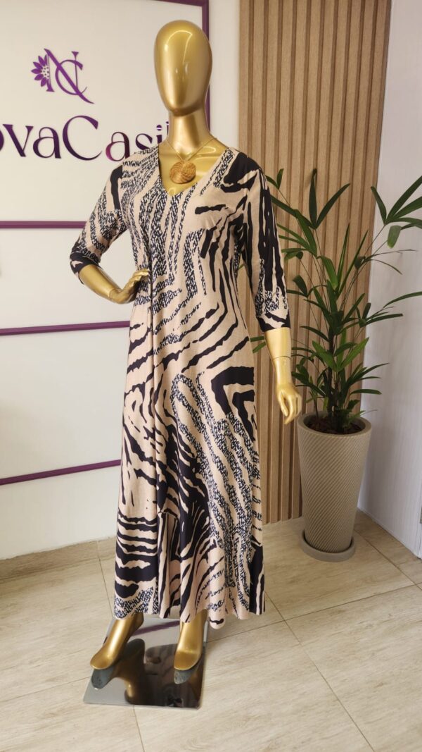 vestido longuete fashion
