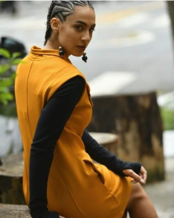 vestido malha encorpada