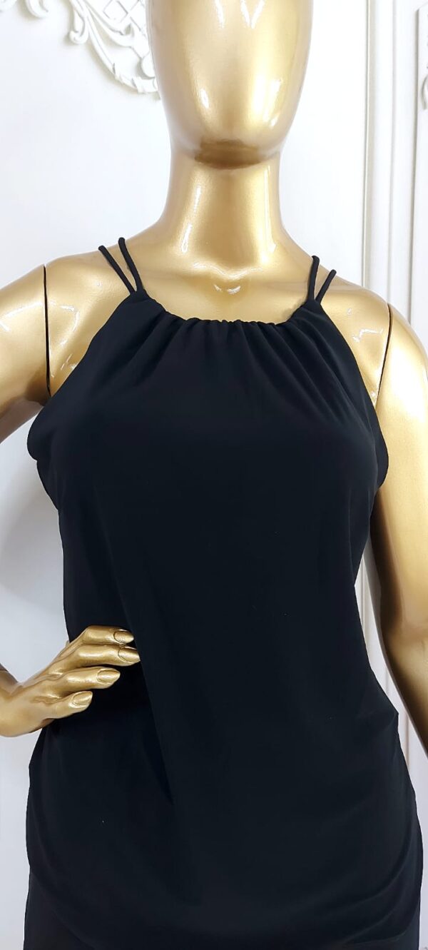 Blusa de Alça Preta