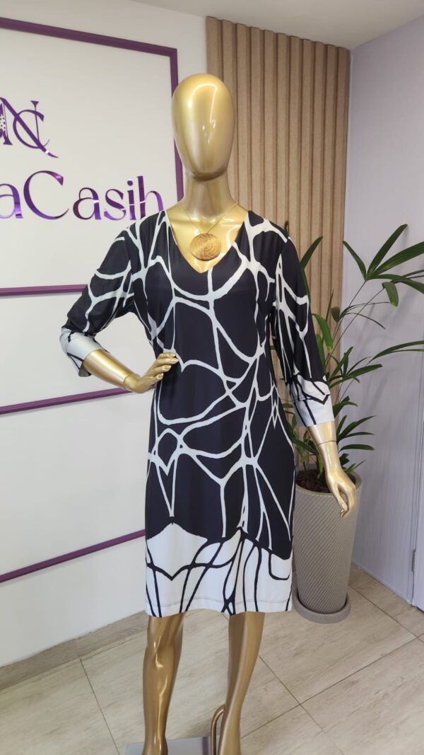 Vestido Túnica Curto em Fluity Joana - Imagem 5