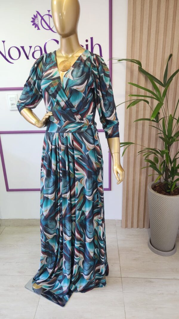 Vestido em Fluity Longo - Imagem 2