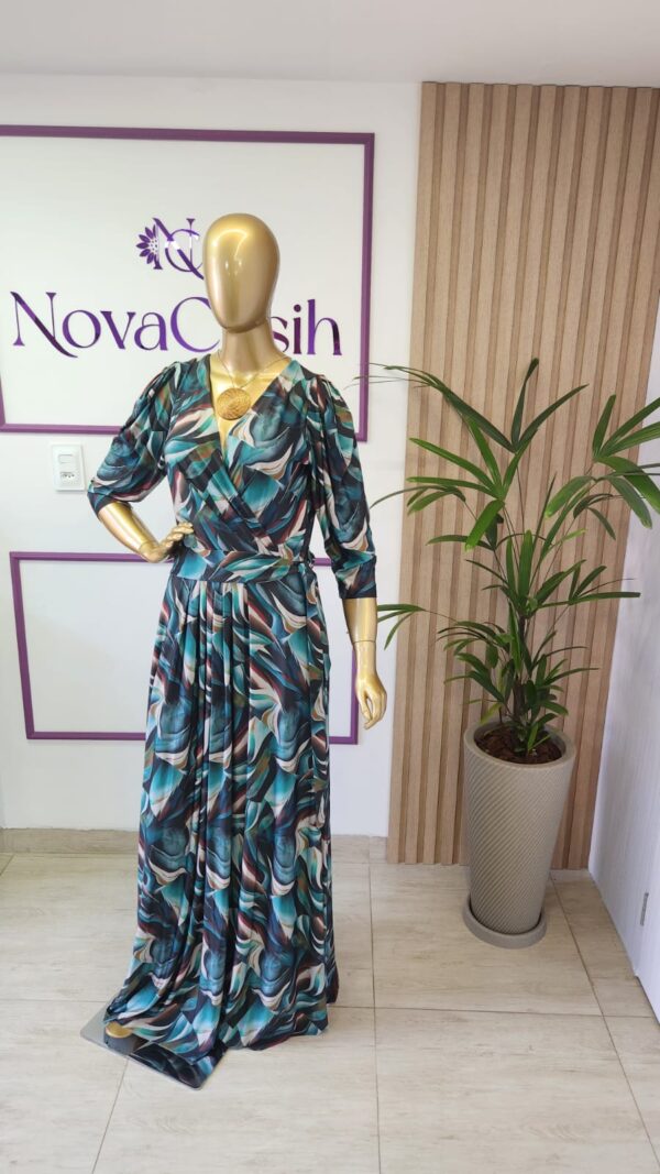 Vestido em Fluity Longo - Imagem 3