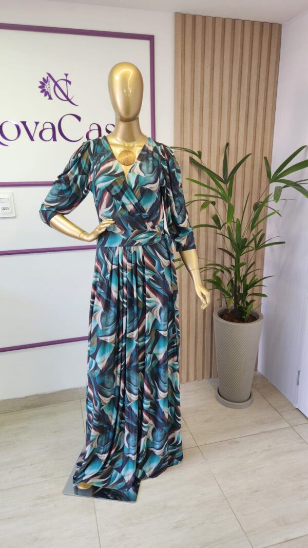 Vestido em Fluity Longo - Imagem 4