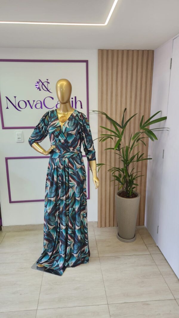 Vestido em Fluity Longo - Imagem 5