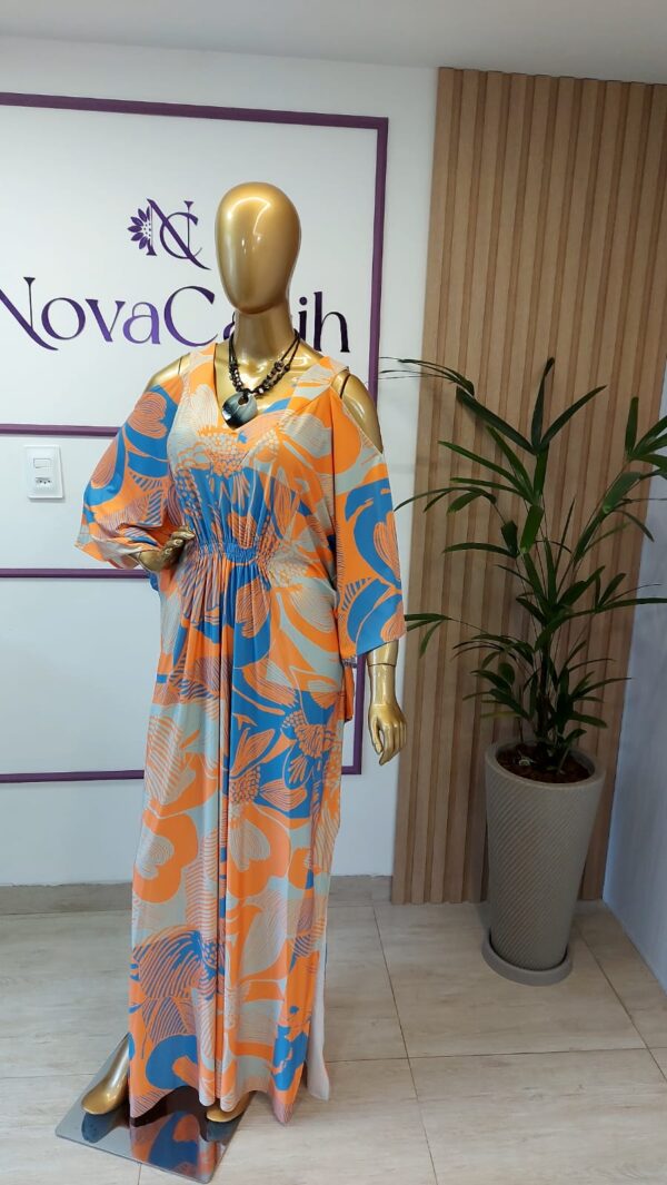 Kaftan Longo em Fluity - Imagem 3