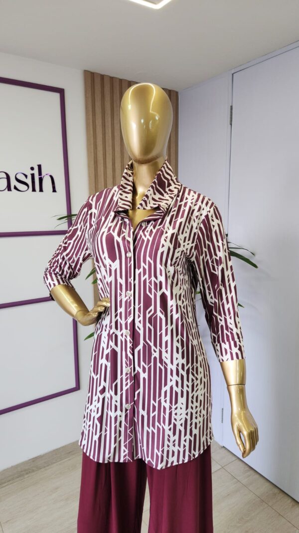 camisa manga longa fashion fluity