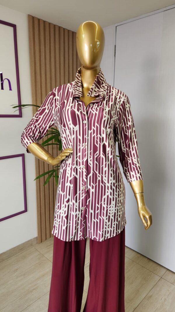 camisa manga longa fashion fluity