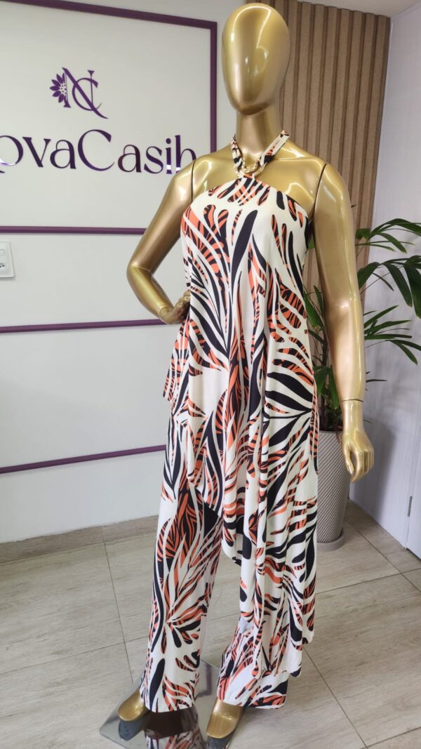 conjunto calça e blusa fashion