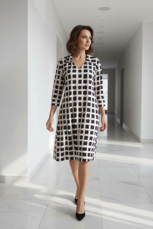 Túnica com Gola Camisa Fluity Estela