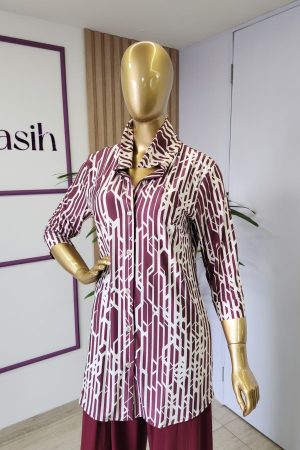 camisa manga longa fashion fluity