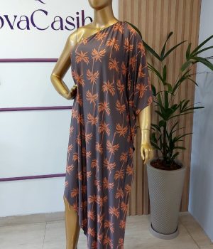 kaftan barra assimétrica fashion