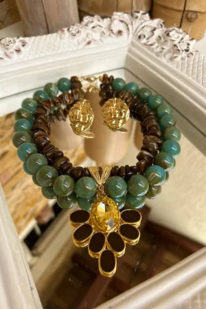 colar artezanal fashion