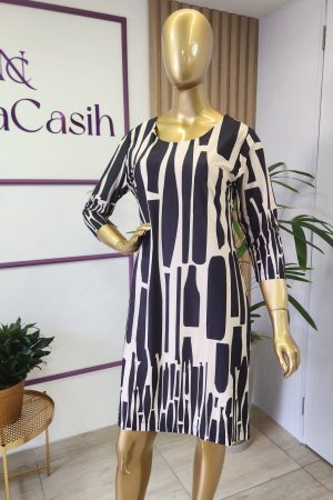 vestido túnica chic