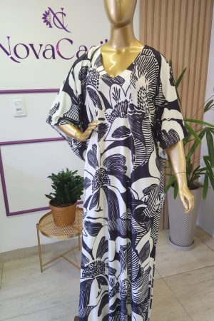 kaftan longo fashion em fluity