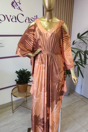 kaftan longo fashion moda elegante