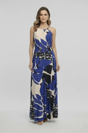 conjunto saia azul lara