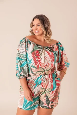 macaquinho elô floral